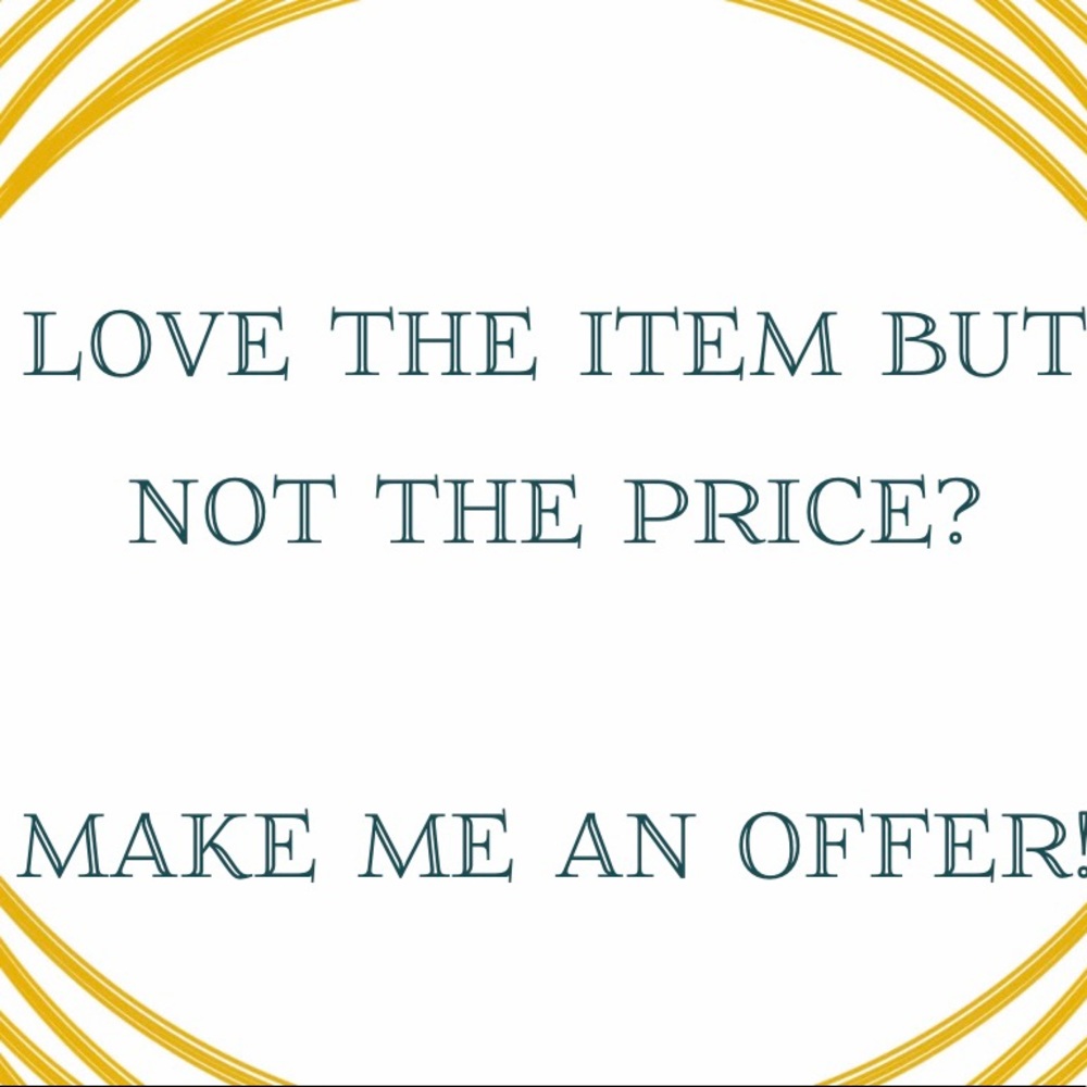 Make me an offer!